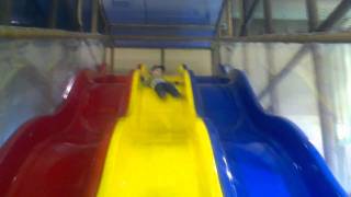 Ben at the slide