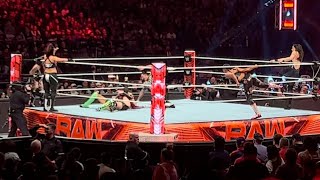 WWE 4-24-23 Damage CTRL vs Bianca Belair , Liv Morgan , & Raquel Rodriguez - Monday Night Raw