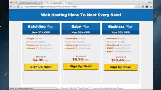 2 - Getting a Domain Name & Hosting - 2016