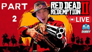 🔴 THE ADVENTURE CONTINUES! Red Dead Redemption 2 with Chris - PART 2