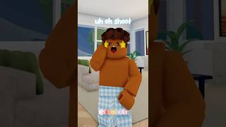 SON KNOCKS OUT MOM 😳 #roblox #livetopia