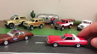 Custom 1/64 ford truck and Bronco and some new cars