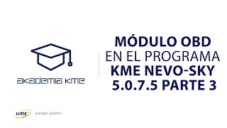 Módulo OBD en el programa KME NEVO-SKY 5.0.7.5, parte 3