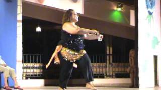 kiris alinda beach animation belly dancer