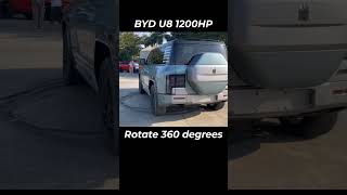 BYD U8 1200HP Rotate 360 degrees #offroad #u8 #trending #shorts