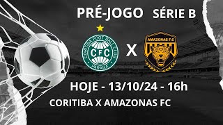 CORITIBA X AMAZONAS FC - NARRAÇÃO AO VIVO