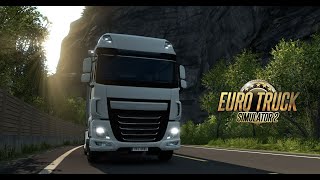 omgevallen met mijn vrachtwagen | euro truck simulator 2 #1