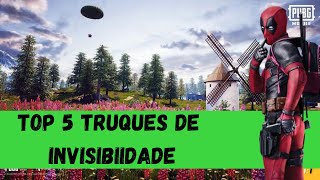 TOP 5 TRUQUES DE INVISIBILIDADE EM LIVIK - PUBG MOBILE - DEADPOOL GAMES