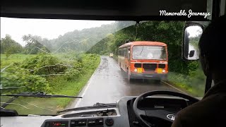 Shivshahi bus ride in konkan #monsoon