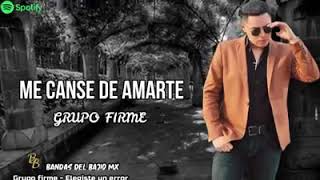 Me cansé de amarte...