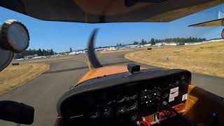 Solo Student Pilot  Landing Fail with Go Around