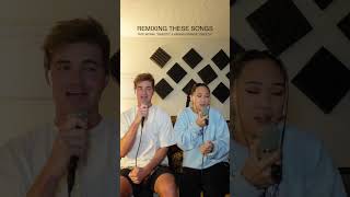 MAKING ARIANA GRANDE AND TATE MCRAE EXTRA GREEDY | #shorts #singingcover