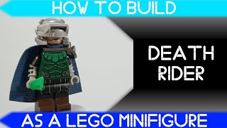 How to Build Death Rider as a LEGO Minifigure