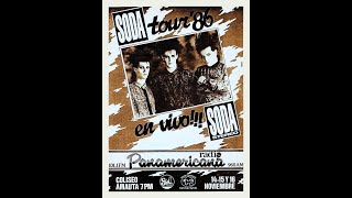 Soda Stereo   - Imágenes Retro (Telarañas) Coliseo Amauta 1986