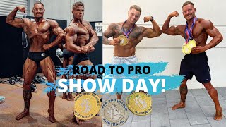 SHOW DAY! (IFBB ROAD TO PRO SERIES) AM I GOING TO NATIONALS?