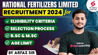 NFL Recruitment 2024 for B.SC And M.SC | Age Limit | National Fertilizers Limited Exam Latest News