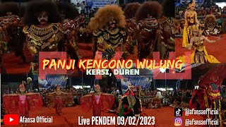 JARAN KEPANG PANJI KENCONO WULUNG KERSI DUREN || LIVE PENDEM