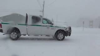 Blizzard In Michigan!! Michigan Weather Alpena March 2017