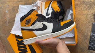 Air Jordan 1 Yellow Toe/Taxi ( Review and On Feet)