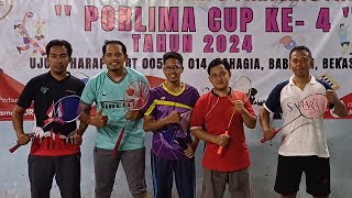 FINAL || BULUTANGKIS || PORLIMA CUP Ke-4 || JUARA 1 & 2 || Slamet & Tofa vs Hasan & Eka