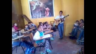 Quiero ser santo (canto católico, Betsaida) (ensayo con niños de catequesis de San Pedrito).