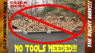 D.I.Y Firewood Rack II  (The Fix!)