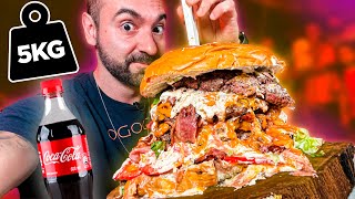 BURGUER RAIZ de *5KG* !! [ Comida de rua ] 🍔