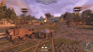 Crossout Бей и беги на пулиметах