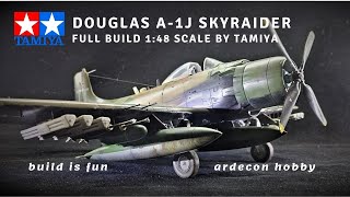 Douglas A-1J Skyraider US Air Force 1:48 scale Tamiya