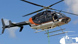 Bell 407 powerline maintenance Oakdale, CA