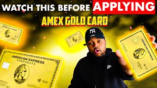 AMEX Gold Card: What You Need To Know Before Applying.