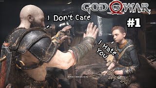 I Don't Think Atreus likes Kratos 🤣🤣 || God Of War 4 #1