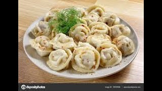 Russian dish 'PELMENI'طبق روسي/