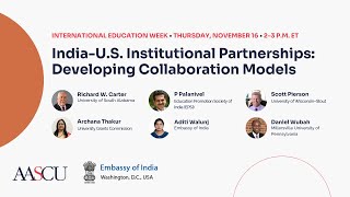 India-U.S. Institutional Partnerships: Developing Collaboration Models