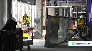 Construction Minute: Fritted Glass - Essentia Health