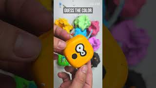 shorts Clay Cracking Guess the Color Emoticons 8 ASMR