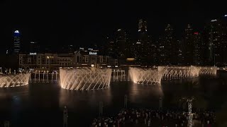 The Dubai Fountain - O Mio Babbino Caro (Full Power)