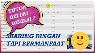 Tuton Belum Dinilai ? Trus Bagaimana?