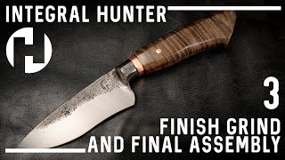 Knife Making: Final Assembly of the Coil Spring Integral Hunting Knife