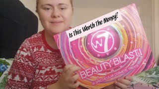 W7 Beauty Blast Advent Calendar Unboxing