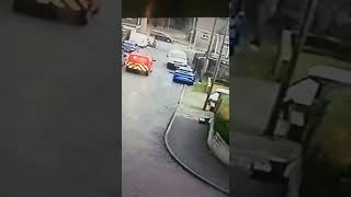 Swansea Explosion - Royal Mail Van