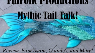 Finfolk Productions Teal Mythic Tail Talk-Review, Unboxing, and More