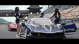 4K Hanslab Ferrari Challenge EVO Free Test Korea International Circuit