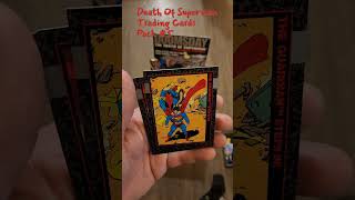 Death Of Superman Trading Cards Pack #5 #growtogether #shorts