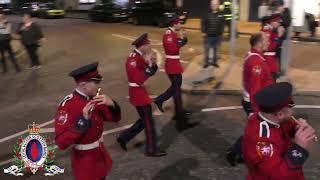 Upper Bann Fusiliers FB @ Ballyclare Protestant Boys FB 20th Anniversary Parade 14/09/24