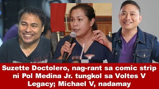 Suzette, nag-rant sa comic strip ni Pol Medina Jr. tungkol sa Voltes V Legacy; Michael V, nadamay