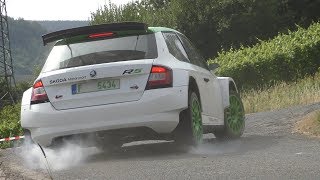 Skoda Fabia R5 EVO | Kalle Rovanperä | Test ADAC Rallye Deutschland 2019