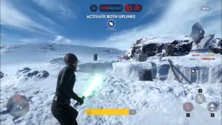 Star Wars Battlefront Luke Skywalker Gameplay PC ultra settings