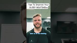 TIPS TO IMPROVE YOUR SLEEP ROUTINE🛌😴#sleep #sleeproutine #rest #recovery #energy #repair