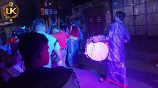 KATWA SARASWATI PUJA 2022 || SUKUR DHOL TASHA PARTY || SONG :- MAIN CHALA ||